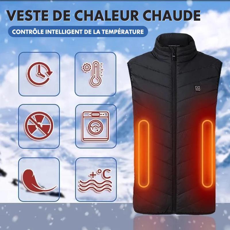 Men's heated vest insulated