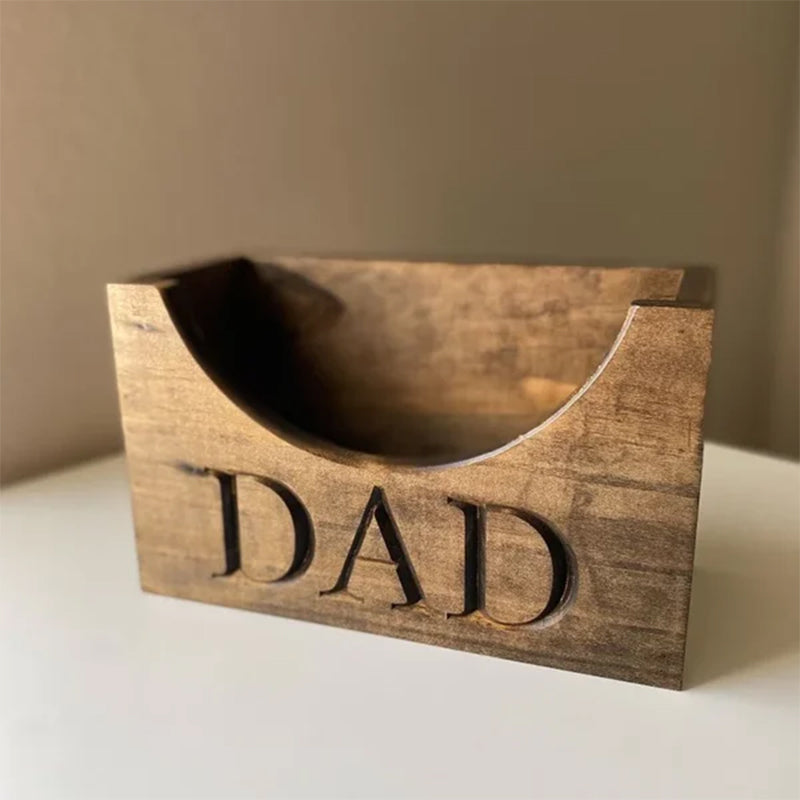 Father Wood Hat Holder