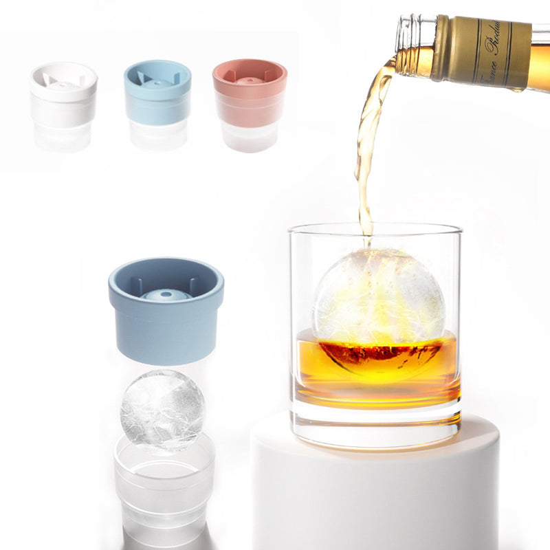 Stackable round hockey mold