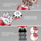Funnier cigarette holder from Santa Claus