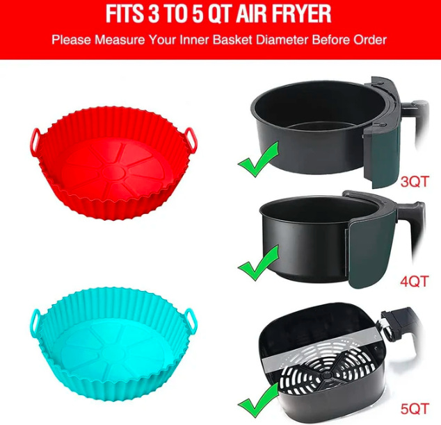 Silicone Air Fryer Tray