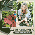 Portable pointed pruning shears