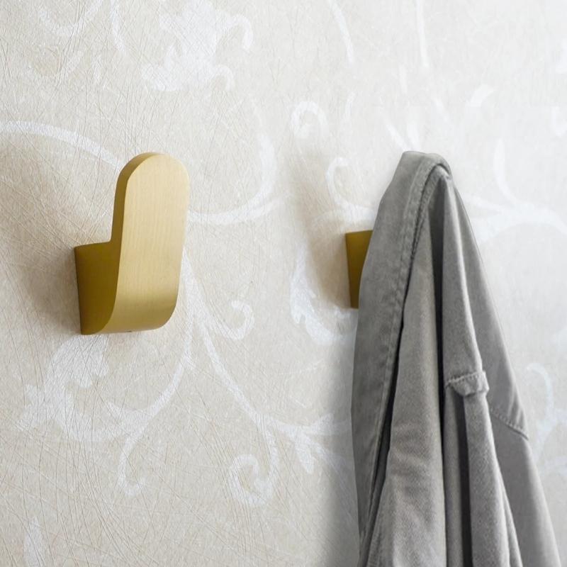 Lauren Golden Brass Dress Wall Hook