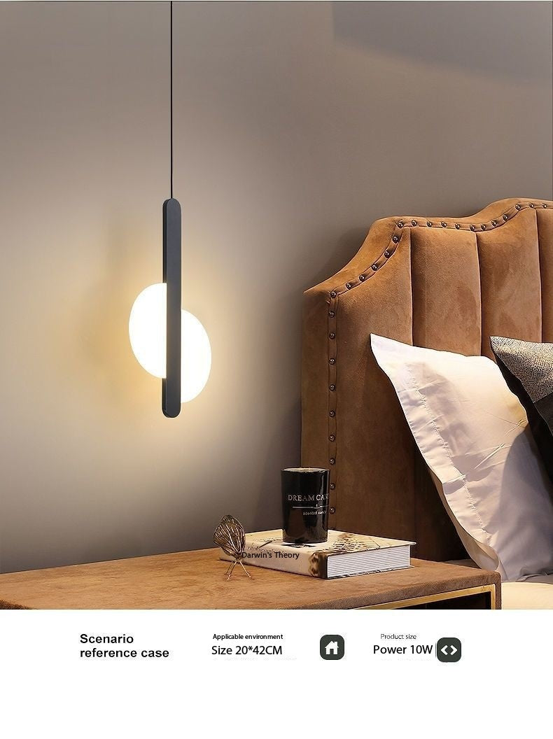 Modern Minimalist Bedside Pendant Light