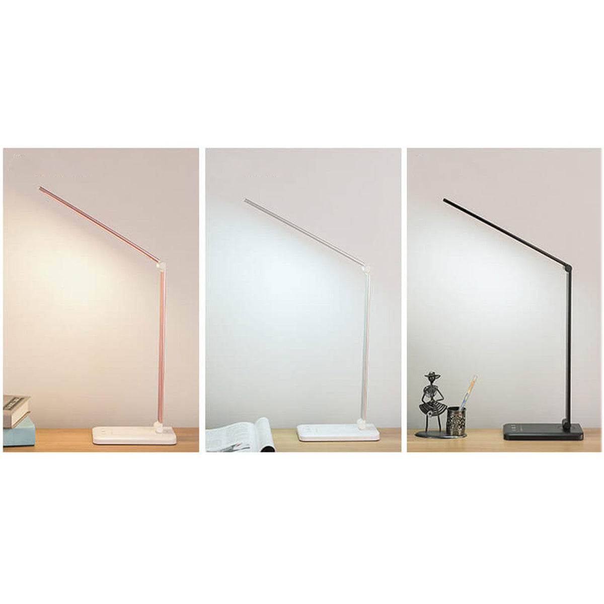 Nordic Creative Foldable Touch Dimmable LED Desk Lamp