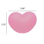 LuvSphere Silicone LED Night Light | Heart-Shaped Design | Table Lamp | Warm Mood Light | Decorative