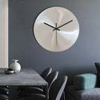 TimeSteel Wall Clock – Modern Stainless Steel Clock with Sleek Design and Large Numbers