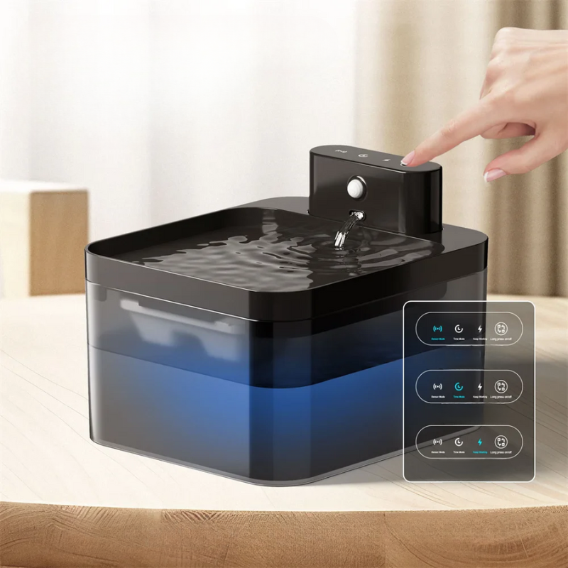 Automatic – Wireless Drinking Fountain for Cats with Sensor