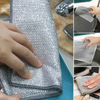 WireClean Double Sided Metal Steel Wire Cleaning Cloth