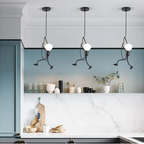 Modern Dining Table Pendant Light with Warm Light and Decorative Design