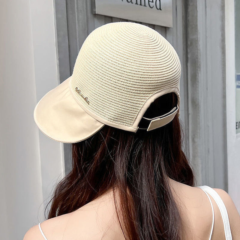 Women's sun hat with wide brim