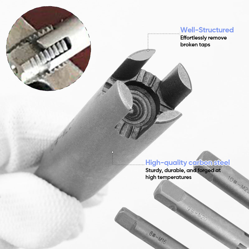 Multifunctional Set for Removing Damaged Screws