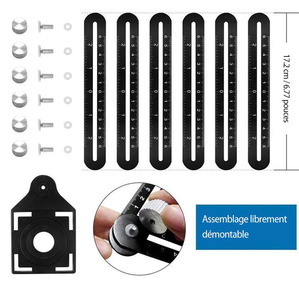 Multi-Store Caliper made of aluminum alloy