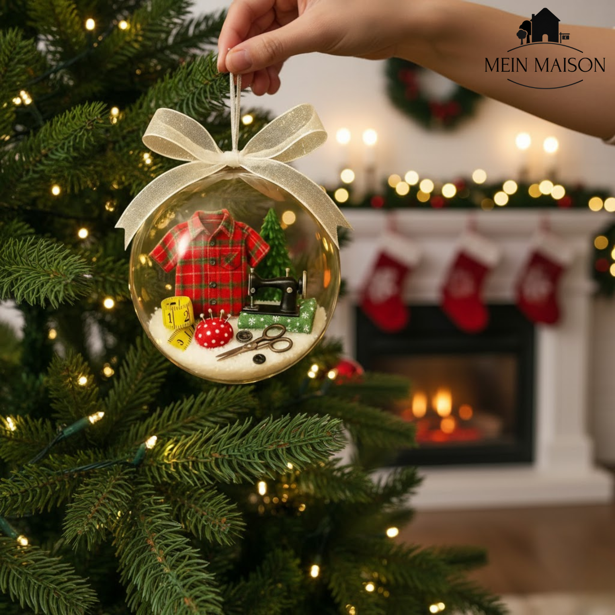 JoySphere – A Spark of Sewing Magic for Your Christmas Tree