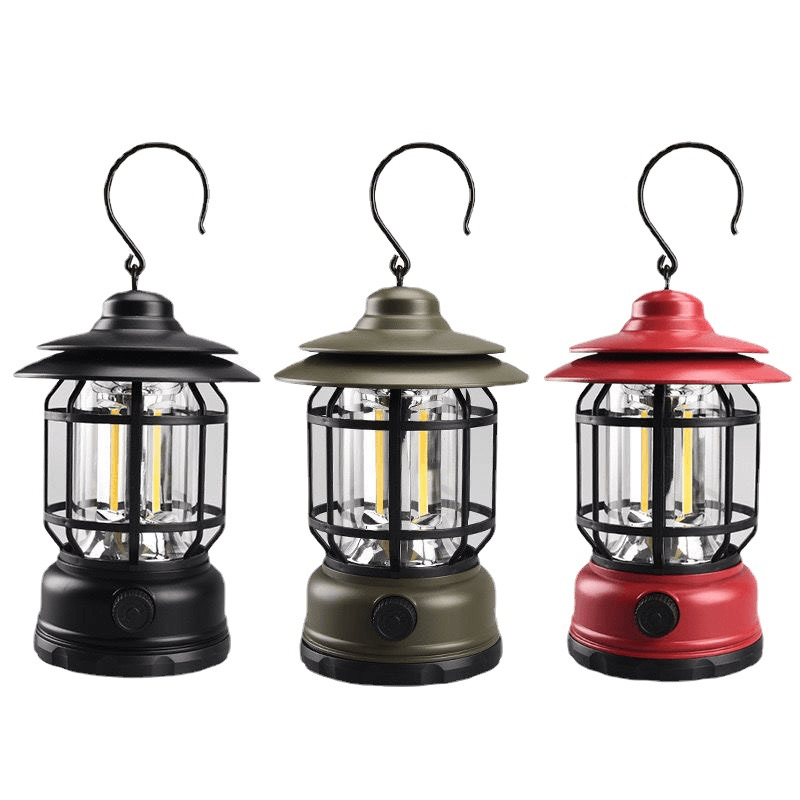 Practical and atmospheric camping lamp