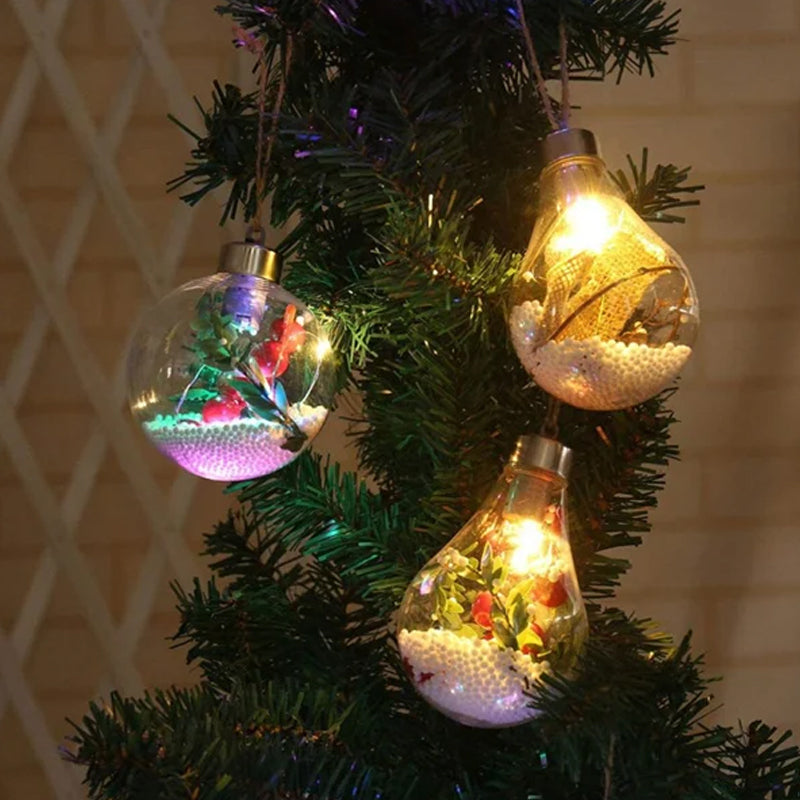 LED Micro Landscape Christmas Tree Deocr Bulbs