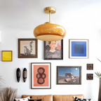 Vintage Yellow Ceiling Lamp