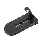 U-shaped door threshold bolt with safety hammer