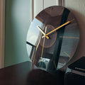 Elegant Wall Clock made of Glass