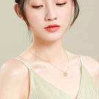 Hollow Four Leaf Clover Necklace