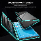 tempered glass double-sided phone case for Samsung
