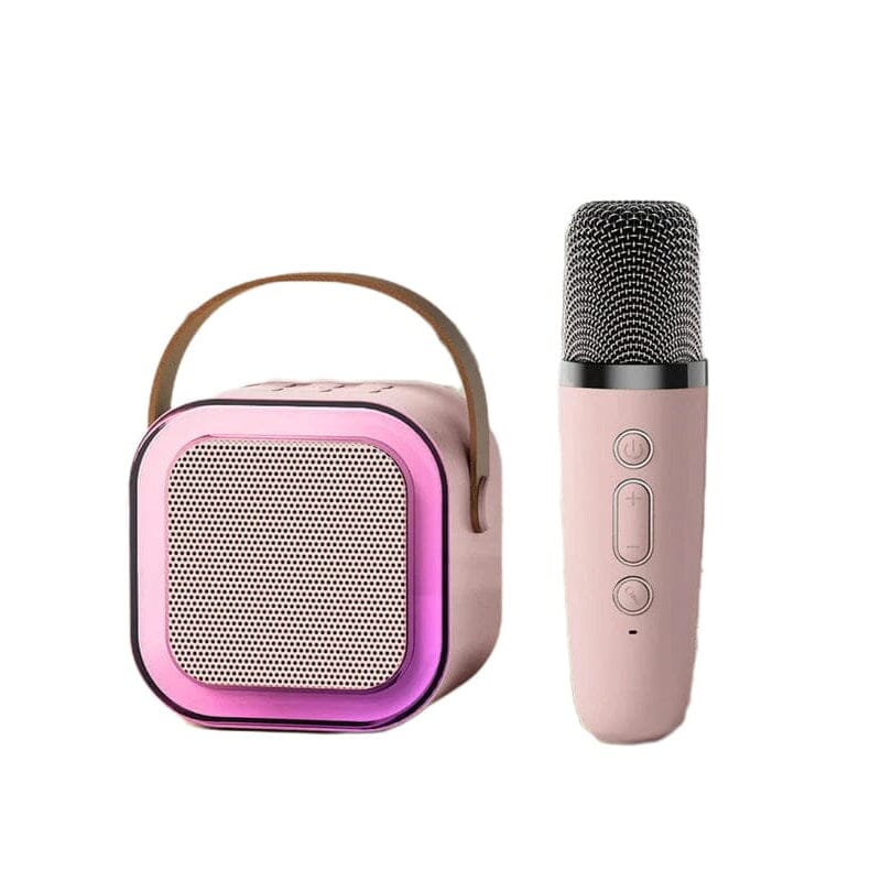Mini Karaoke machine for children with wireless microphones