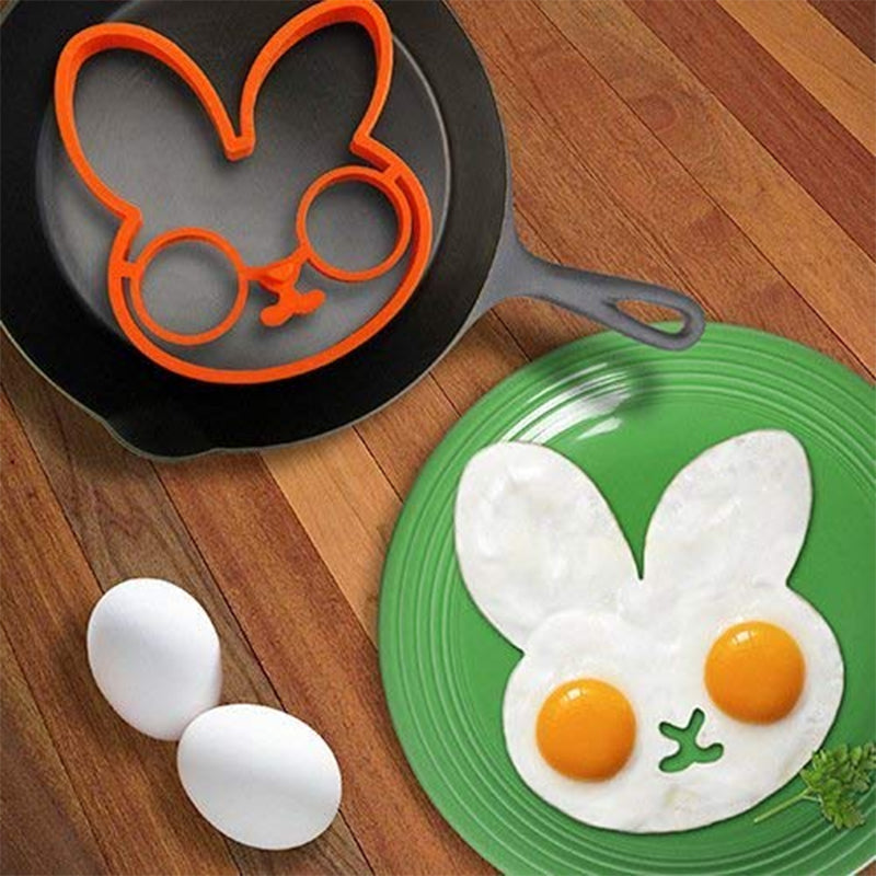 Mirror shape made of silicone (3 pieces)