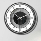 Large Wall Clock Black | Modern Wall Design