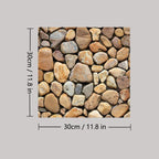 3D wall sticker for peeling and sticking