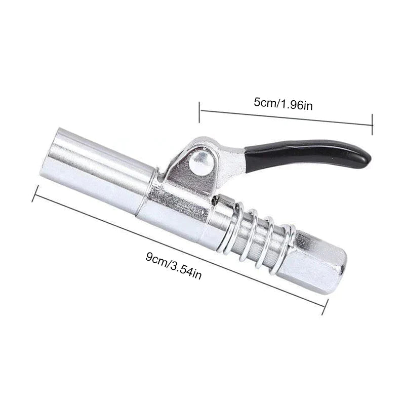 Strong lock on lubricating couplings