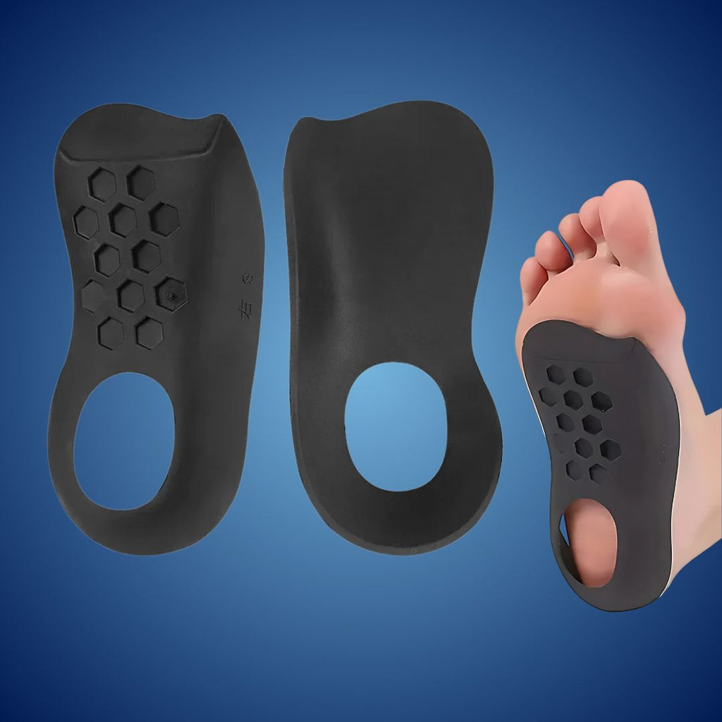ArchEase Shoe Inserts for Flat Feet | Shoe Insole for Plantar Fasciitis - Foot Arch Support Insole - Foot Cushioning
