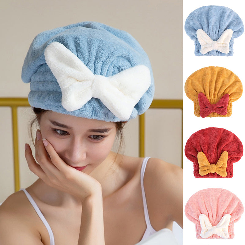 Super absorbent hair towel for wet hair