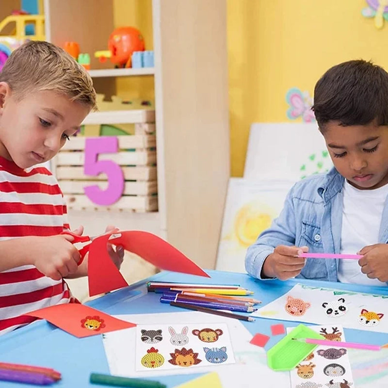 DIY Kids Freestick Cartoon Diamond Painting