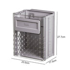 Space Saver Door Hanging Foldable Garbage Can