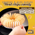 Homemade Potato Chips Microwave Bowl
