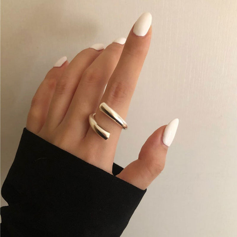 Drop Hoops Ring