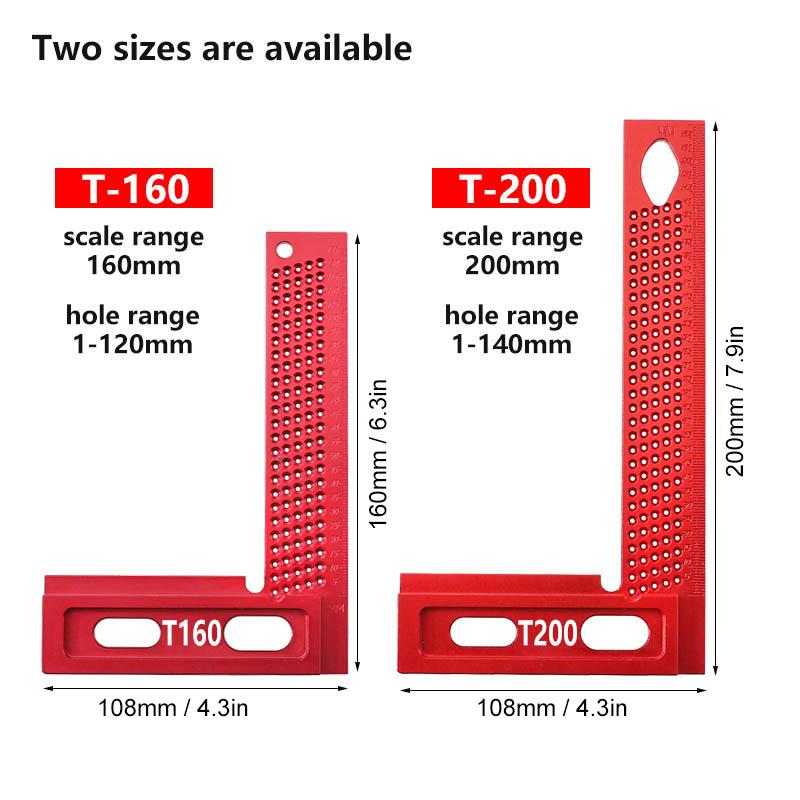 160/200mm Square T-Type Scraper Tool