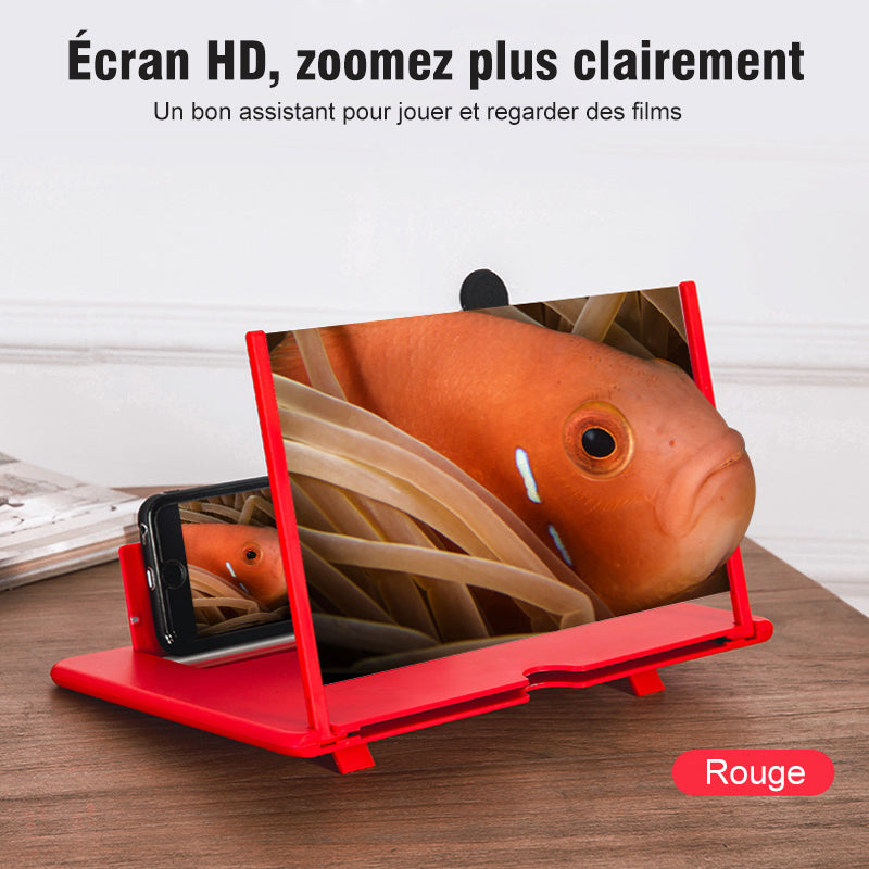 Smartphone screen amplifier