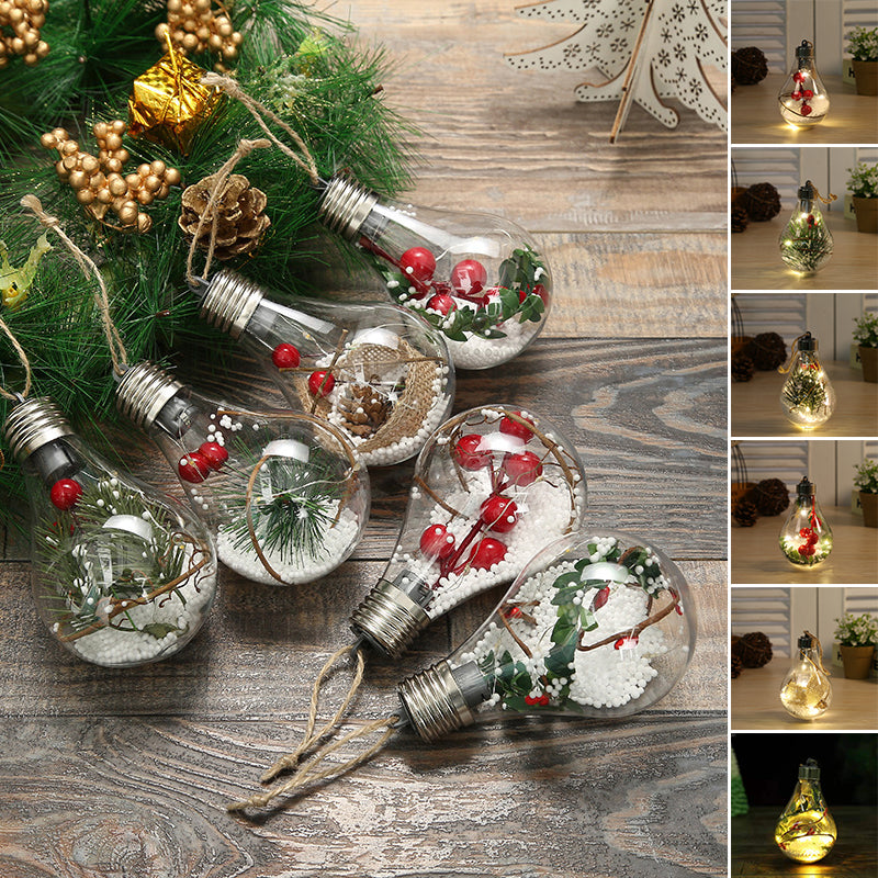 LED Micro Landscape Christmas Tree Deocr Bulbs