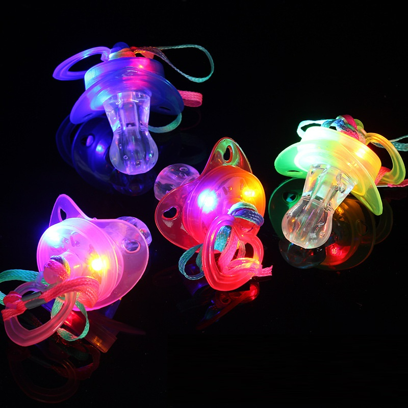 LED Pacifier with Light – Glowing Party Pacifier for Children