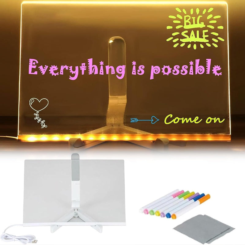 LED-Whiteboard with Colors