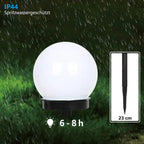 3-piece set waterproof LED solar lights for the garden