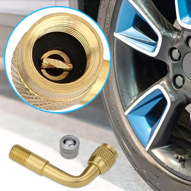 Universal tire valve extension adapter for car, bike, motorcycle, scooter
