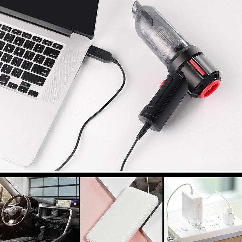 Cordless Rechargeable Multifunctional Handheld Vacuum Cleaner for Cars and Households