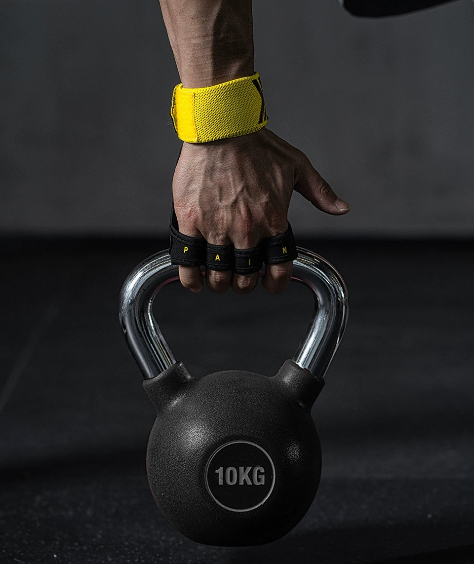 GripFit Wrist Gloves - Non-Slip, Anti-Callous Pull-Up Grips