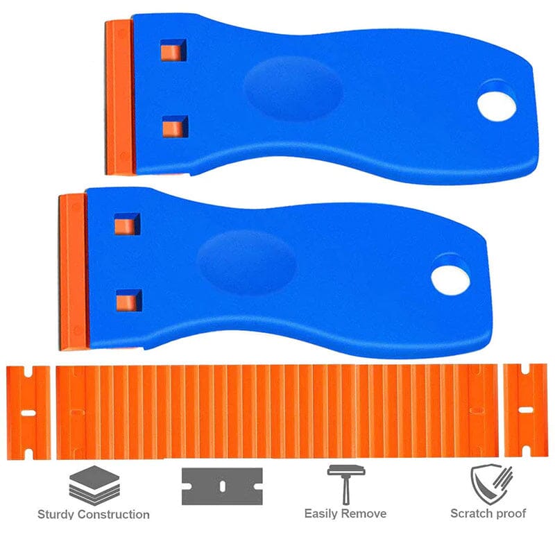 Multifunctional shovel for adhesive removal