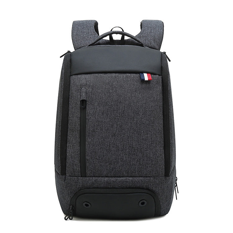 Large Capacity Backpack With Shoes Compartment & Separate Wet Pocket For Sport, Hiking & More