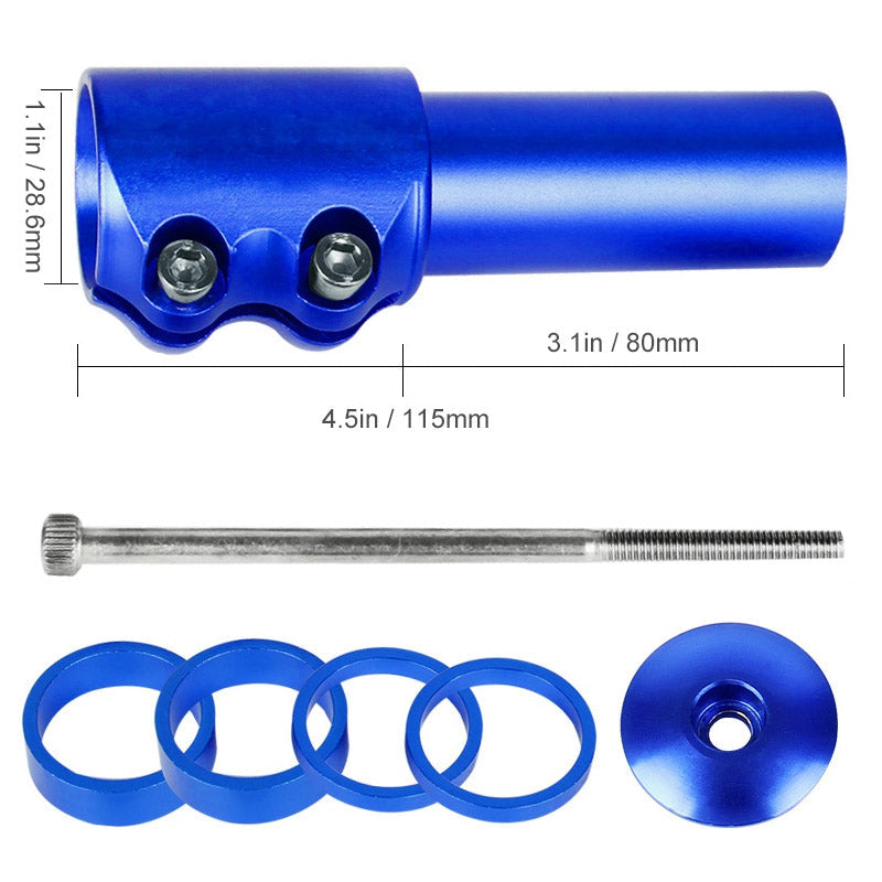 Gabel extension for bicycle