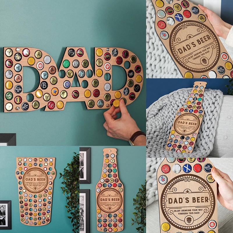 Beer bottle cap holder