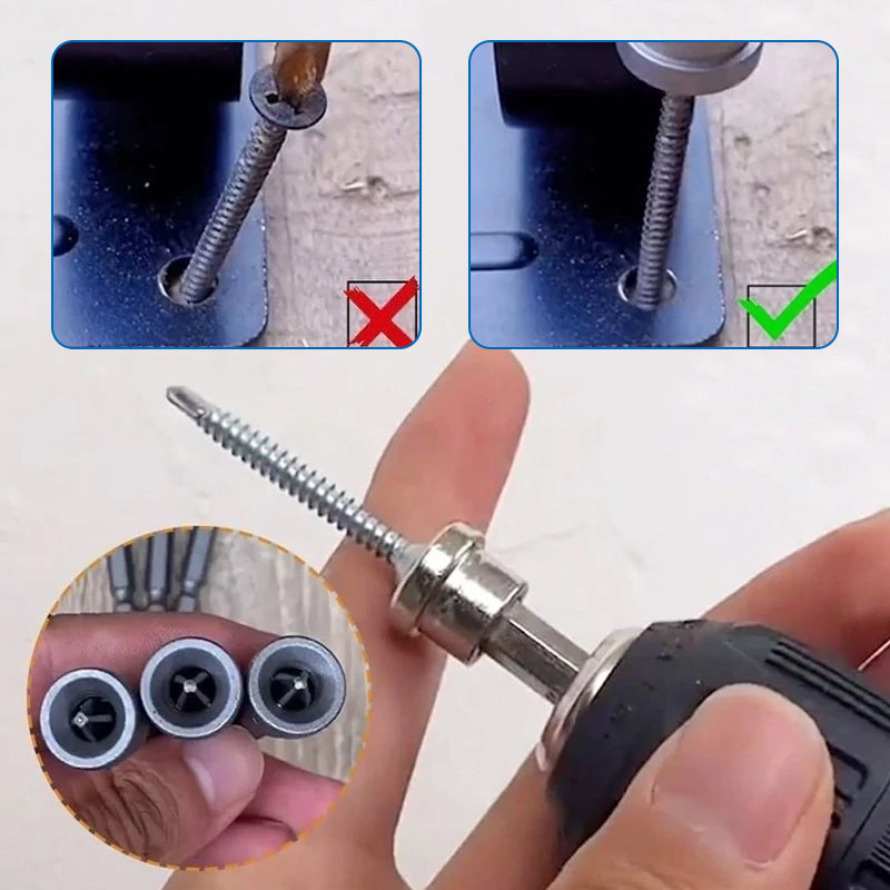 Magnetic Positioning Screwdriver Bits (5 pieces)